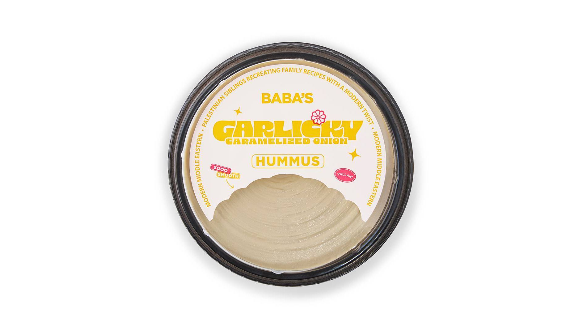 Baba's Garlicky Caramelized Onion Hummus - 10oz