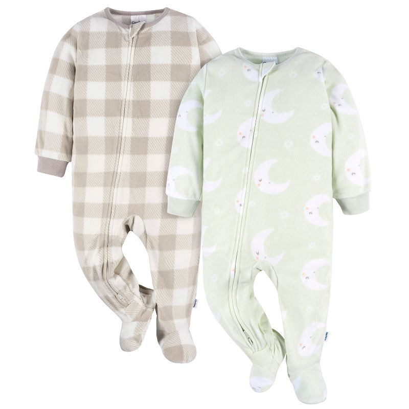 Gerber Baby & Toddler Neutral Blanket Sleeper, 2-Pack, 1 of 6