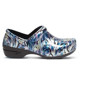 Anywear SR Angel Nursing Clogs for Women and Men - Water-Resistant Non-Slip Shoes with Exceptional EVA Cushioning - Iridescent Glam, 11 Women/9 Men - 1 of 4