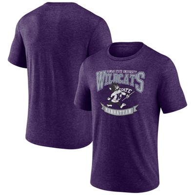NCAA Kansas State Wildcats Men's Tri-Blend T-Shirt
