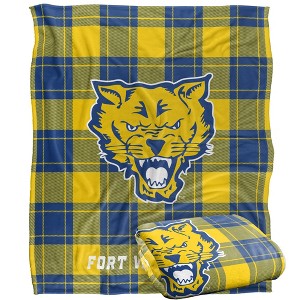 Fort Valley State University Campus Plaid Spirit Silky Touch Super Soft Throw Blanket 50x60 - 1 of 4