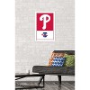 Trends International MLB Philadelphia Phillies - Logo 22 Framed Wall Poster Prints - 2 of 4