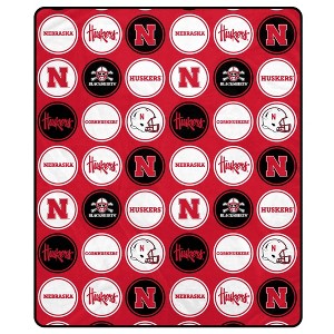 NCAA Nebraska Cornhuskers 50"x60" Holiday Blanket - 1 of 1