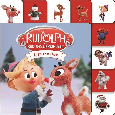 Mini Tab: Rudolph the Red-Nosed Reindeer - by  Roger Priddy (Board Book)