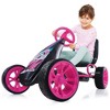 hauck Sirocco Racing Clutch Free Go Kart with Low Profile Rubber Tires, Pink - 3 of 4