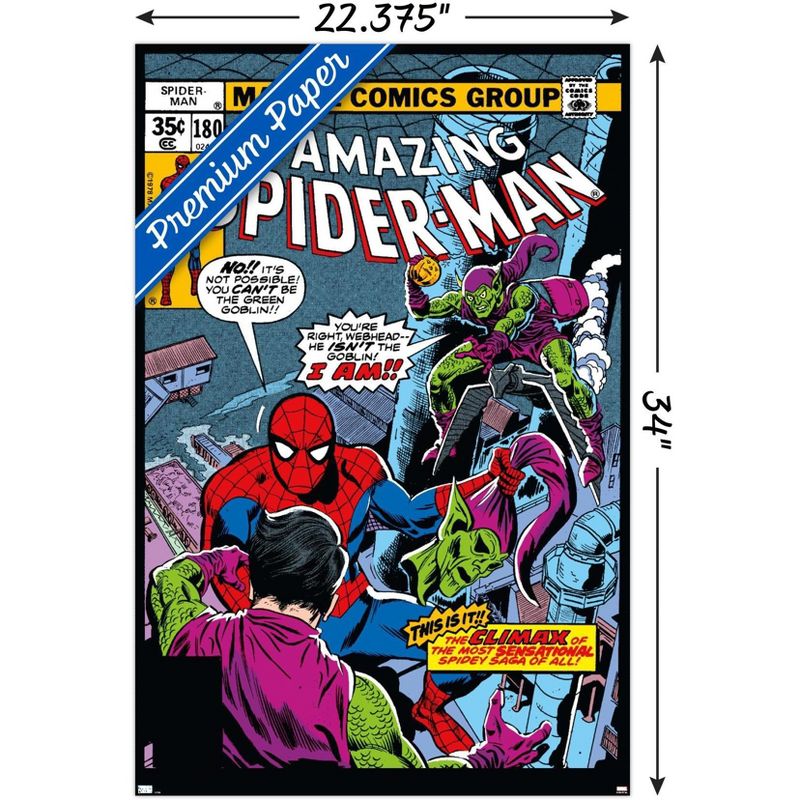 Trends International Marvel Comics Spider-Man - Spider-Man Family #6 Unframed Wall Poster Print White Mounts Bundle 22.375" x 34", 3 of 7