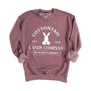 Simply Sage Market Women's Graphic Sweatshirt Cottontail Candy Company - 1 of 4