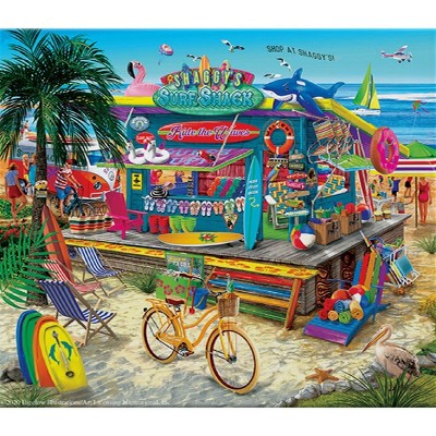 Sunsout Shaggy's Surf Shop 300 pc   Jigsaw Puzzle 31570