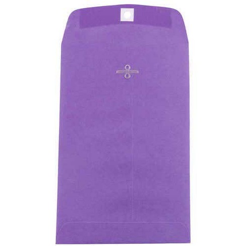 Jam Paper 6 X 9 Open End Catalog Colored Envelopes With Clasp Closure ...
