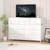10 Drawers Fabric Dresser for Bedroom with Storage, TV Stand with Waterproof Wood Top - 2 of 4