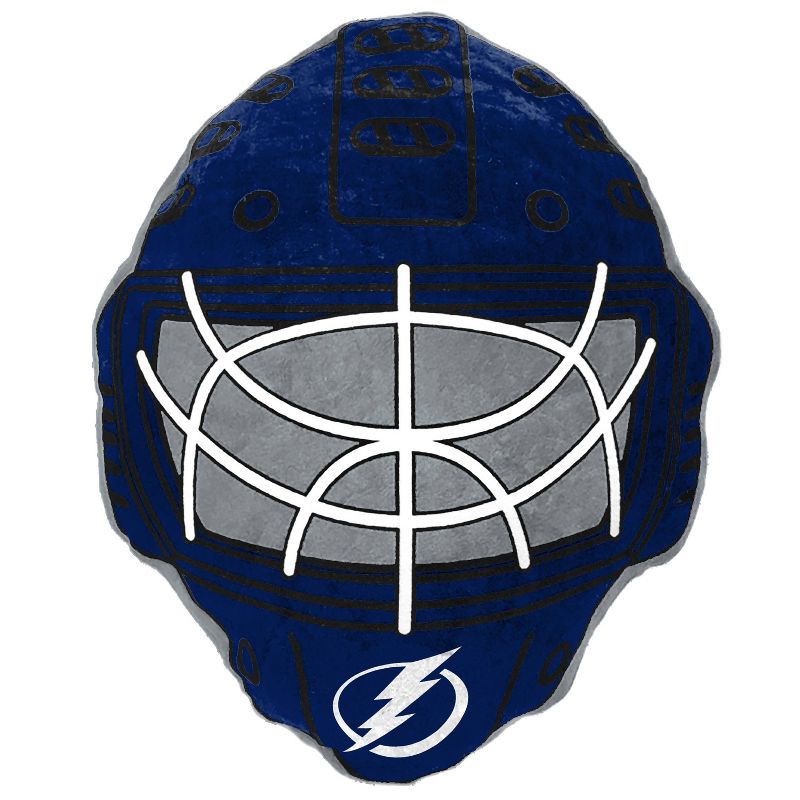 NHL Tampa Bay Lightning Hockey Helmet Cloud Pillow, 1 of 4