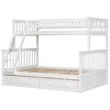Whisen Wood Bunk Bed with Drawers, Convertible Beds - 4 of 4