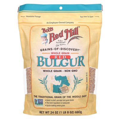 Bob's Red Mill, Red Bulgur, Whole Grain, 24 oz