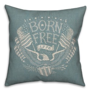 Creative Products Born Free 18 x 18 Indoor / Outdoor Pillow - 1 of 4