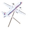 Saab 340B Commercial Aircraft "American Eagle" White with Red and Blue Stripes 1/200 Diecast Model Airplane by GeminiJets - 3 of 4