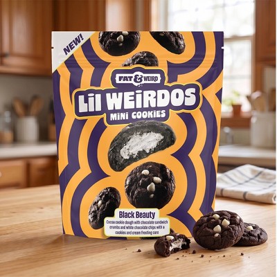 Fat and Weird Lil' Weirdo's Black Beauty Cookies - 5.5oz