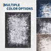 Nasitip Low Pile Modern Abstract Area Rug:Easy-Clean, Skid-Resistant Washable Carpet for Living Room, Bedroom - 4 of 4