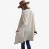 Anna-Kaci Women's Open Front Chunky Knit Cardigan with Pockets - 3 of 4