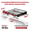 Yakima LoadWarrior Medium Sized Heavy Duty Steel Cargo Basket Roof Rack with Universal Mounting Hardware for All Yakima StreamLine Crossbars, Black - 3 of 4