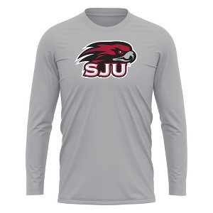 Men's Saint Josephs University Adult Sport Long Sleeve Shirt Primary Logo - 1 of 4