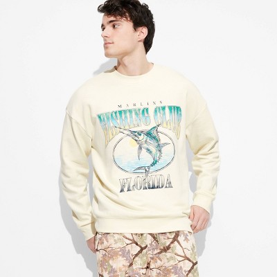 Men's Oversized Crewneck Sweatshirt - Original Use™ Cream L