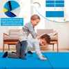 Costway Tri-Fold Folding Exercise Mat 6 ft x 2 ft Portable Gymnastics Tumbling Yoga - 3 of 4