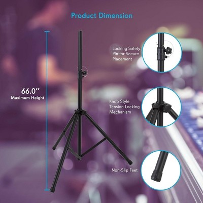 Pyle PA Speaker Stands & Cable Accessory Kit - PMDK102