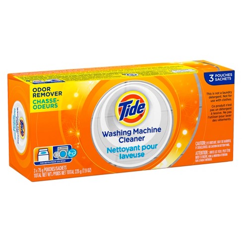 Tide Washing Machine Cleaner Pouches 3ct