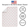 Sweet Jojo Designs Girl Baby Crib Bedding Set - Ballerina and Ballet Bows Pink and White 3pc - 4 of 4