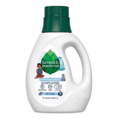 Seventh Generation Baby Natural Free & Clear Laundry Detergent - 45 fl oz