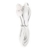 Unique Bargains 2M 6P4C RJ11 to RJ11 Modular Telephone Adapter Cable Phone Cord White - 4 of 4