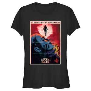 Juniors Womens Stranger Things Retro Dear Billy Poster T-Shirt - 1 of 4