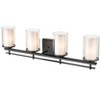 Millennium Lighting Huderson 4 - Light Vanity in  Matte Black - 4 of 4