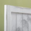 MAYEERTY 4 Panel Room Divider Folding Privacy Screen Wood Grain Design White 63.25"x67"x0.75" - 4 of 4
