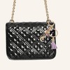 Unique Bargains Moon Stars Handbag Charm Purple Gold Tone 1 Pc - 2 of 4