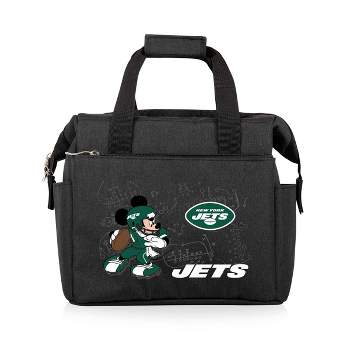 NFL New York Jets Mickey Mouse On The Go Lunch Cooler - Black