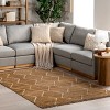 Nuloom Imaan Geometric 5x8 Jute Indoor Area Rug for Dining Room Rug Neutral Rug Living Room Rug, Natural - 2 of 4