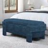Upholstered Bench with Large Storage Space, End of Bed Storage Bench Ottoman for The Living Room, Entryway - 4 of 4