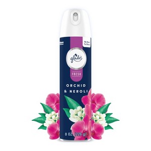 Glade Fresh Aerosol Room Air Freshener - Orchid & Neroli - 8oz - 1 of 4