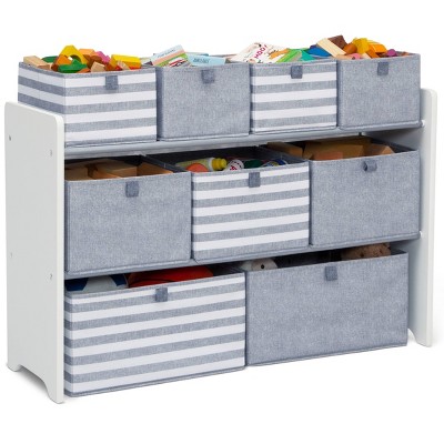 Image of GapKids by Delta Children Deluxe Toy Organizer - Greenguard Gold Certified - Gray