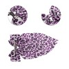 Unique Bargains Fashion Leopard Print Bow Ribbon Hair Clips Yellow Brown 1 Pc - 3 of 4