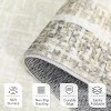 Washable Runner Rug Modern Bordered Soft Non-Slip Rugs for Bedroom Low-Pile Stain Resistance Indoor Carpet Non Shedding Rug - 2 of 4