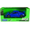 Lotus Emira Blue Metallic "NEX Models" Series 1/24 Diecast Model Car by Welly - 3 of 3