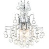 CWI Lighting Princess 3 Light Mini Chandelier With Chrome Finish - 2 of 4