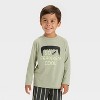 Toddler Boys' Long Sleeve Halloween French Terry Shirt and Pants Set - Cat & Jack™ - 3 of 4