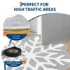 Christmas Rug for Snowflake Carpet Xmas Holiday Accent Indoor Rugs Non Slip Bedroom Rug Non Shedding Snow Floor Mats - 4 of 4