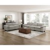 TiramisuBest Indigo Velvet Loveseat with Crystal Tufting, Silver Nailhead Trim, 2-Seater Couch with Pillows for Living Room, Formal Luxury Style - 2 of 4