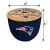 NFL New England Patriots 3-Wick Script Circle Logo 16oz Ceramic Bowl Candle: Vanilla Musk Scent - 3 of 3