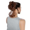 Unique Bargains Women's Nature Long Hair Wig Hair Clip 9.84inch Brownish Red 1 Pc - 2 of 4