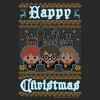 Women's Harry Potter Happy Christmas Ugly Sweater Print T-Shirt - 2 of 4